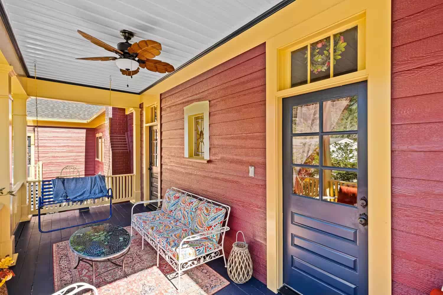 Steamboat Inn side porch