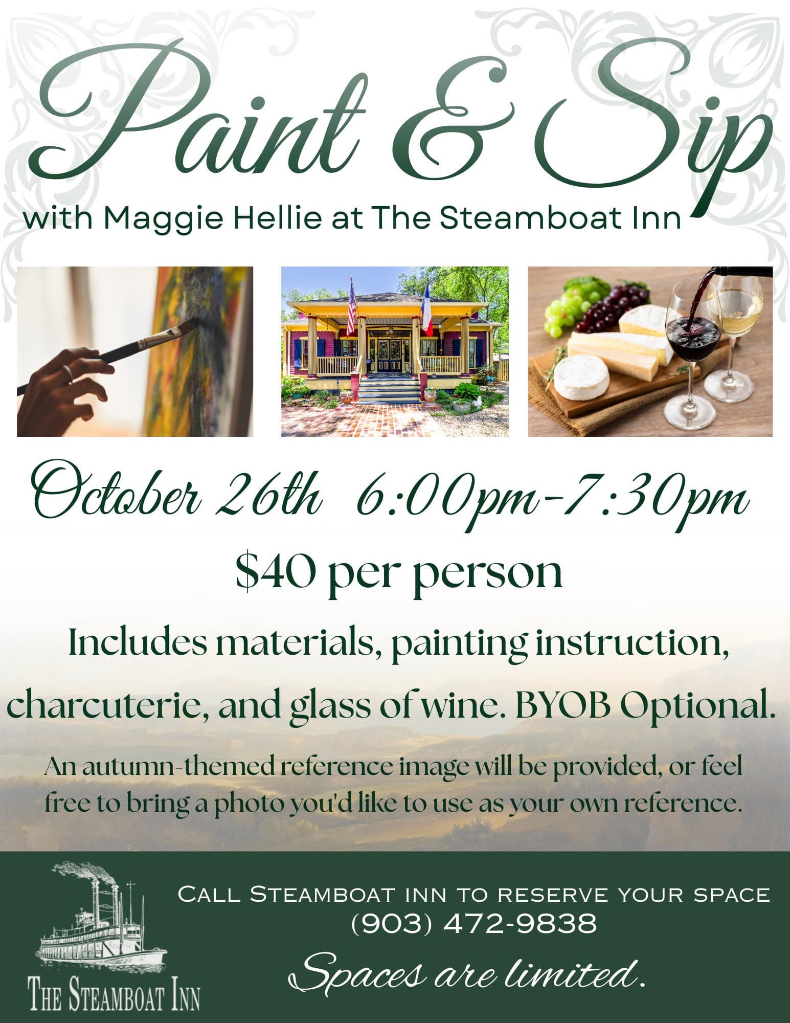Paint & Sip with Maggie Hellie