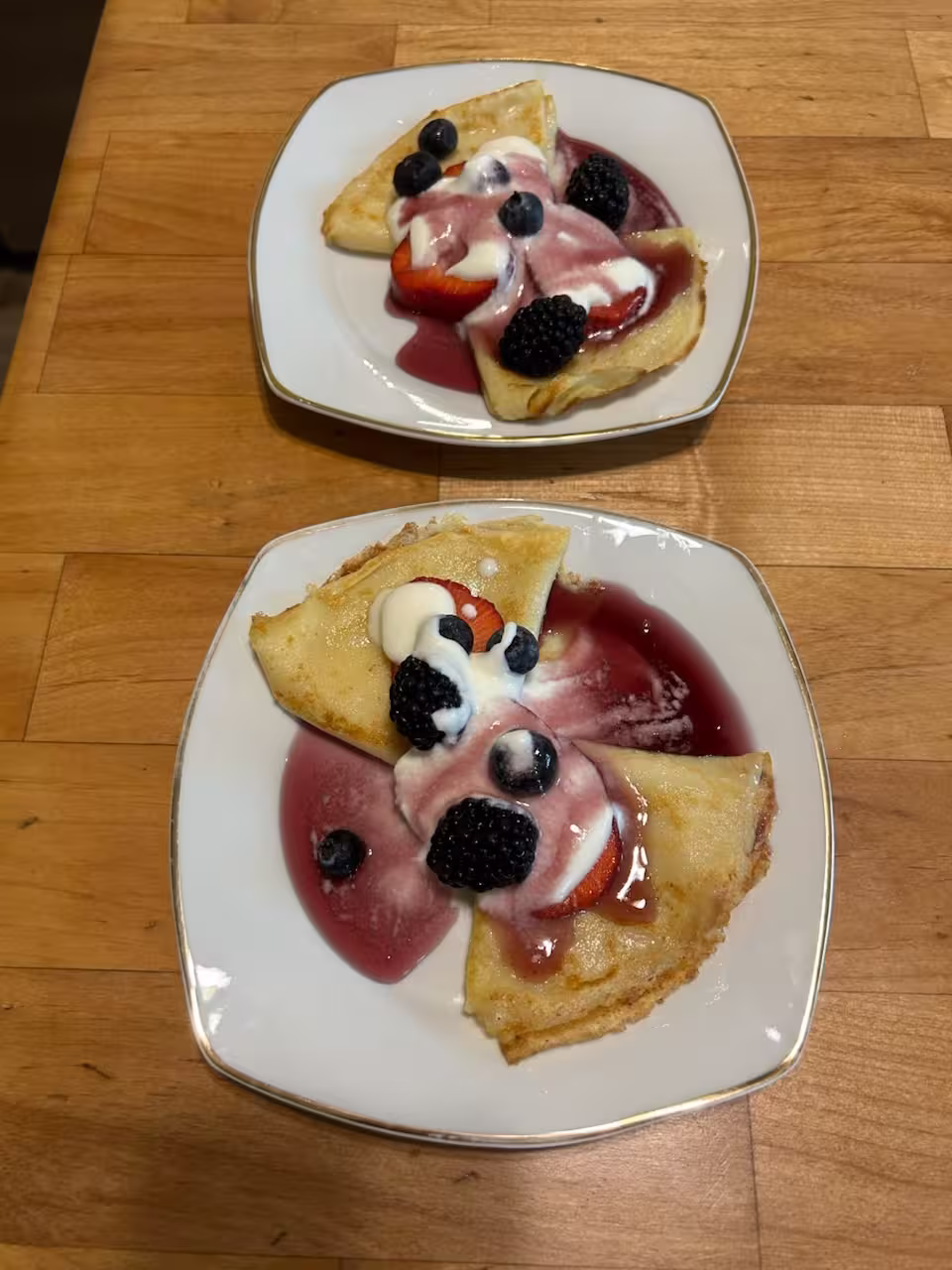 Breakfast prepared for guests at The Steamboat Inn