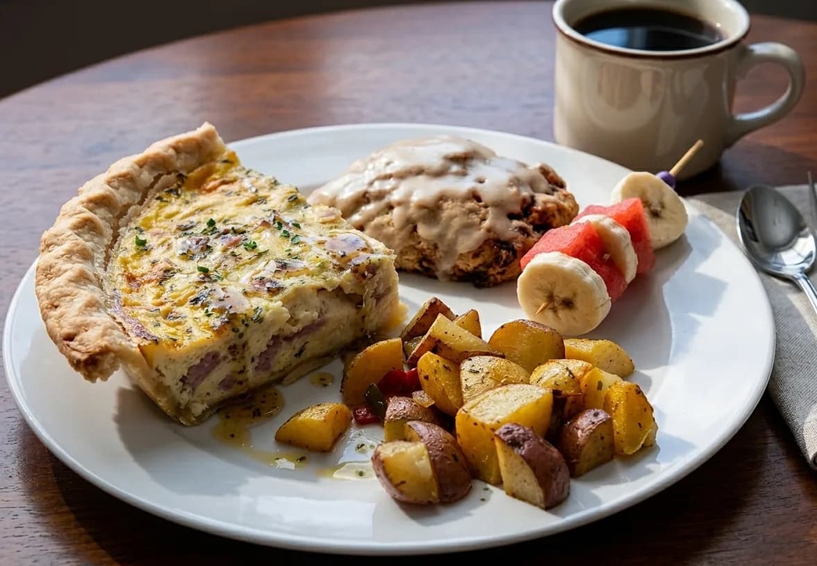 Завтрак в Steamboat Inn